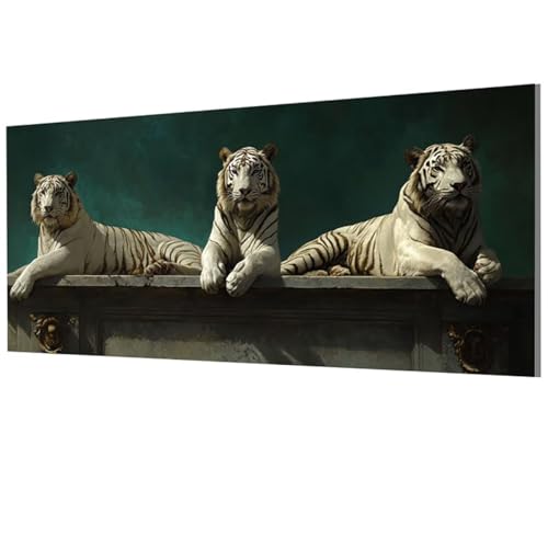 Tiger Malen Nach Zahlen Erwachsene Groß XXL 80x160cm, Malen Nach Zahlen Tier DIY Farbe Acrylfarbe ölgemälde Set mit Pinseln für Zimmer Deko Wand Aesthetic, Geschenke für Frauen, Rahmenlos Model-1690 Tiger Malen Nach Zahlen Erwachsene Groß XXL 80x160cm, Malen Nach Zahlen Tier DIY Farbe Acrylfarbe ölgemälde Set mit Pinseln für Zimmer Deko Wand Aesthetic, Geschenke für Frauen, Rahmenlos Model-1690 von XXDBBDOU