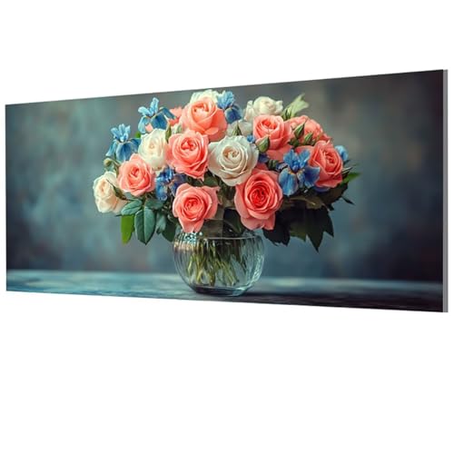 XXDBBDOU Blume Malen Nach Zahlen Erwachsene Groß XXL 90x180cm, Malen Nach Zahlen Vase DIY Farbe Acrylfarbe ölgemälde Set für Zimmer Deko Aesthetic, Geschenke für Frauen, Model-0113 von XXDBBDOU