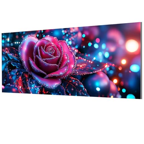 XXDBBDOU Malen Nach Zahlen Erwachsene Blume, Pflanzen Malen Nach Zahlen Leinwand, DIY Bastelset Erwachsene Paint by Numbers für Zimmer Deko Wohnzimmer, Geschenke 40x80cm, Model-0189 von XXDBBDOU