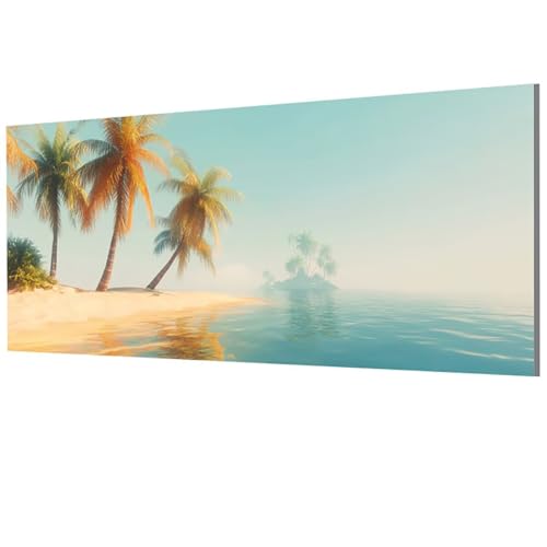 XXDBBDOU Strand Malen Nach Zahlen Erwachsene Groß XXL 90x180cm, Malen Nach Zahlen Baum DIY Farbe Acrylfarbe ölgemälde Set für Zimmer Deko Aesthetic, Geschenke für Frauen, Model-0213 von XXDBBDOU