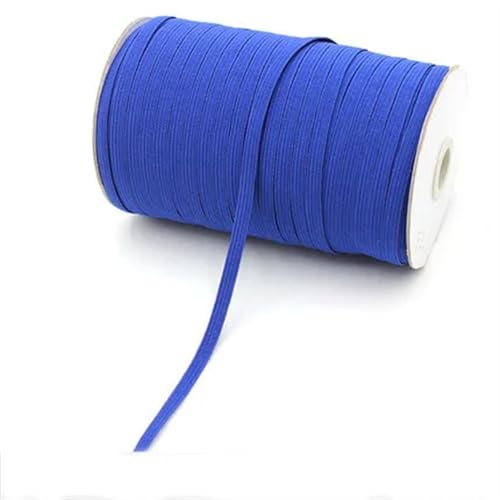 XYTUJK Gummiband 2/5yards 6mm Elastisches Band Golddraht Glitter Elastisches Spandexband for Besatz Nähen Stoff DIY Kleidungsstück Nähzubehör(Blue,2yard) von XYTUJK