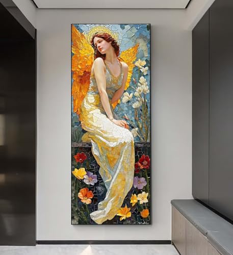 5D Diamond Painting Blumen Schönheiten, Diamond Painting groß xxl 240 X 90 cm, Diamant Painting Bilder Cross Stickerei, Diamond-Painting Mosaik Full Drill Crystal für Wand Home Décor, Gifts q202 von Xaafeze