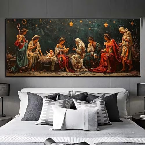 5D Diamond Painting Heilige Mutter Heilig,DIamond Painting groß xxl 150 X 60 cm,DIamant Painting Bilder Cross Stickerei,DIamond-Painting Mosaikherstellung Full Drill Crystal für Wand Home Décor q532 von Xaafeze