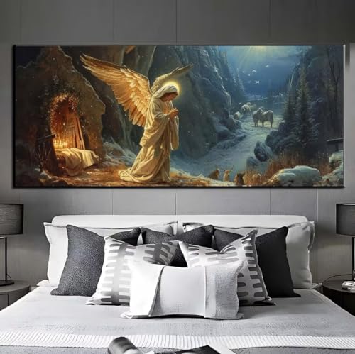 5D Diamond Painting Heilige Mutter Heilig,DIamond Painting groß xxl 260 X 100 cm,DIamant Painting Bilder Cross Stickerei,DIamond-Painting Mosaikherstellung Full Drill Crystal für Wand Home Décor q235 von Xaafeze