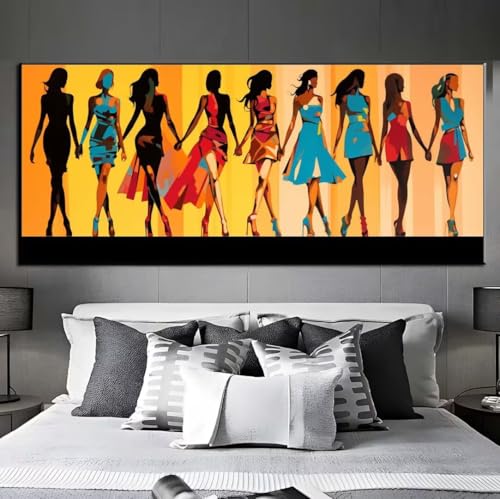 5D Diamond Painting Modern Meine Dame, Diamond Painting groß xxl 260 X 100 cm, Diamant Painting Bilder Cross Stickerei, Diamond-Painting Mosaik Full Drill Crystal für Wand Home Décor, Gifts q313 von Xaafeze