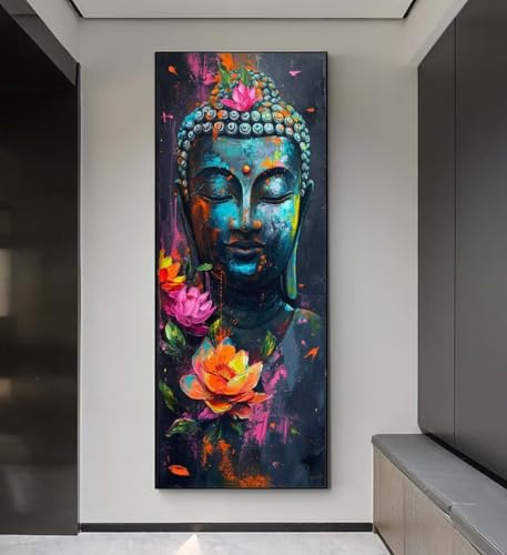 5D Diamond Painting Zen Blume, Diamond Painting groß xxl 260 X 100 cm, Diamant Painting Bilder Cross Stickerei, Diamond-Painting Mosaik Full Drill Crystal, Kreativ Set für Wand Home Décor Gift q182 von Xaafeze