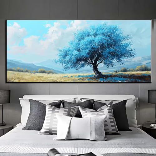 Diamond Painting Bäume Landschaft Diamond Painting Erwachsene, 5D Diamant Painting Bilder Crystal Embroidery, Daiments Painting Basteln Erwachsene,DIamond Painting Artdot für Wand Décor 60x150 cm q508 von Xaafeze