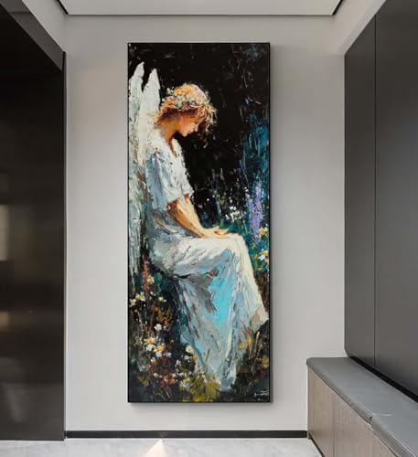 Diamond Painting Engel Schönheit Diamond Painting Erwachsene, 5D Diamant Painting Bilder Embroidery, Daiments Painting Basteln Erwachsene, DIY Diamond Painting Artdot für Wand Décor 100x260 cm q178 von Xaafeze