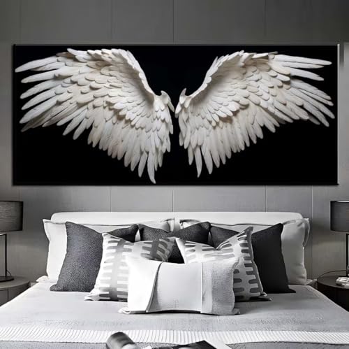 Diamond Painting Flügel Engel Erwachsene, 5D Diamant Bilder Crystal Embroidery, Artdot DIY Basteln für Wand Décor 30x60cm q458 von Xaafeze
