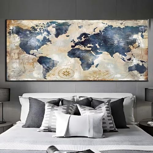 Diamond Painting Karte Welt Diamond Painting Erwachsene, 5D Diamant Painting Bilder Crystal Embroidery, Daiments Painting Basteln Erwachsene, DIY Diamant Painting Artdot für Wand Décor 45x95 cm q376 Diamond Painting Karte Welt Diamond Painting Erwachsene, 5D Diamant Painting Bilder Crystal Embroidery, Daiments Painting Basteln Erwachsene, DIY Diamant Painting Artdot für Wand Décor 45x95 cm q376 von Xaafeze