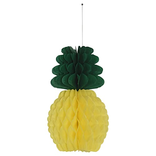 Xbsduih 12 Pack Ananas Waben Mittelstücke Seidenpapier Ananas 8 Bedarf Tisch Hängen Dekoration Hawaiian Luau Geburtstag Hochzeit Nach Hause Gefallen von Xbsduih