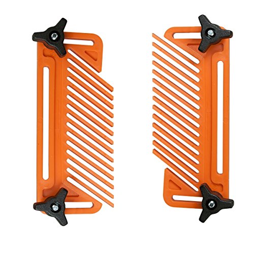 Xcalibur 1 Pair Featherboard Double Feather Board for Woodworking Router Table Saw Fences von Xcalibur