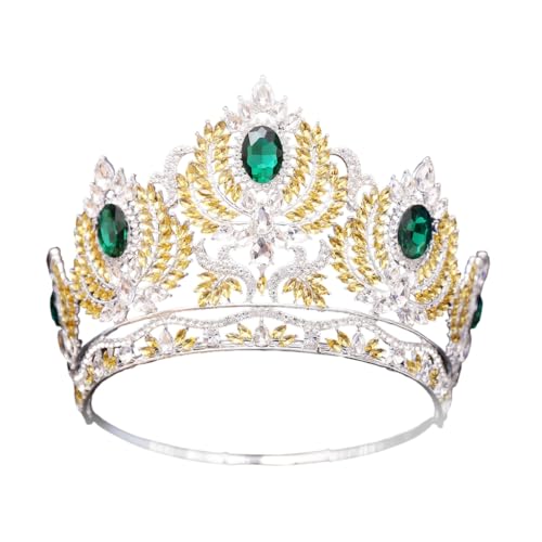 Xchon Elegante Kristallkronen mit Kamm für Frauen, schöne Prinzessinnen-Tiaras für Geburtstage und besondere Feiern von Xchon