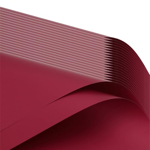 Xchon Handliches Geschenkpapier für Blumenstrauß, elegantes und wasserdichtes Bastelpapier für Blumenverpackung, Blumenstrauß, 20 Stück von Xchon