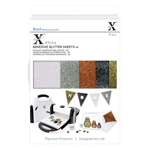 Xcut XCU 174406 Scrapbooking-Papier, Metallic, A5 von Xcut