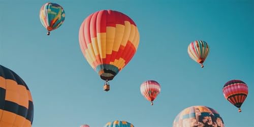 Malen Nach Zahlen Erwachsene Heißluftballon Malen Nach Zahlen Landschaft Malen Nach Zahlen ab 9 Jahre Mädchen Geschenk,DIY Handgemalt Ölgemälde Kit Anfänger 3 Pinseln Acrylfarbe,100x200cm mit Rahmen von Xeoyenle