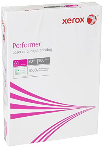 Xerox 003R90649 - Performer 80 A4 White Paper, 500 Blatt von Xerox