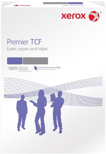 Xerox 003R91806 Premier TCF Kopier-/Druckerpapier, DIN A3, 80 g/m², Karton mit 5 Pack a 500 Blatt, weiß von Xerox