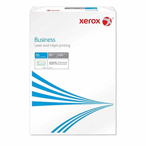 Xerox 003R91820 Business Kopierpapier Druckerpapier Universalpapier DIN A4, 80 g/m², 500 Blatt, weiß von Xerox