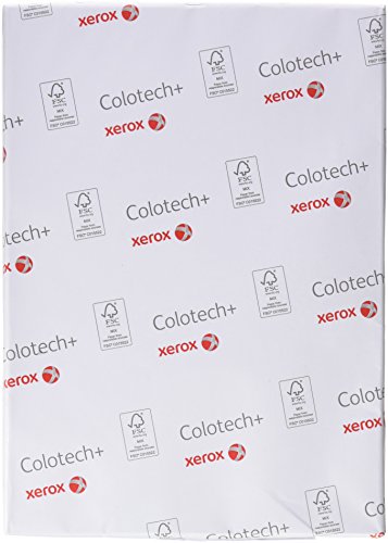 Xerox 003R97552 Colotech mit Premium Farblaserpapier, Druckerpapier, Farbkopierpapier, Din A4, 300 g/m² Pack, 125 Blatt, weiß von Xerox