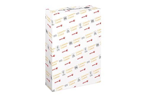 Xerox Colotech+ Gloss, Farblaserpapier weiß, 130g/m², A4, beidseitig glänzend gestrichen - Paket zu 500 Blatt, 003R91604 von Xerox