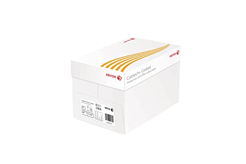 Xerox Colotech+ Gloss, Farblaserpapier weiß, 200g/m², A3, beidseitig glänzend gestrichen - Karton mit 4 Paketen zu 250 Blatt, 003R91617 von Xerox