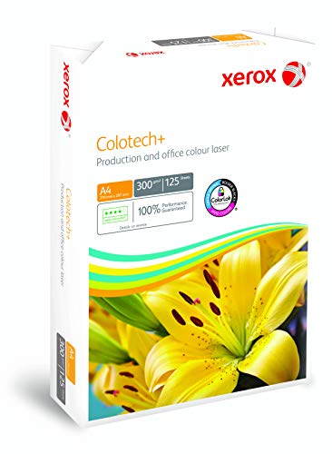 Xerox Colotech+ Premium Papier, 300 g/m², A4, 125 Blatt, weiß von Xerox