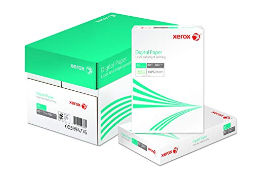 Xerox Digital+ Multifunktionspapier, 80 g/m², A4, 5 x 500 Blatt, Weiß von Xerox