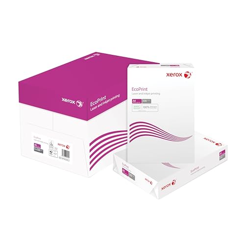 Xerox EcoPrint Kopierpapier, 75g/m², A4, weiß, holzfrei ECF - 1 Karton, 5 Packungen, 2.500 Blatt von Xerox