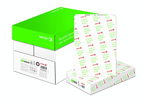 Xerox Recycled Supreme Papier 003R95861 - DIN A3 80 g/m² - Kopierpapier für Laserdrucker und Kopierer - aus 100 % Altpapier - 1 Karton à 5 Packungen - 2500 Blatt - weiß von Xerox