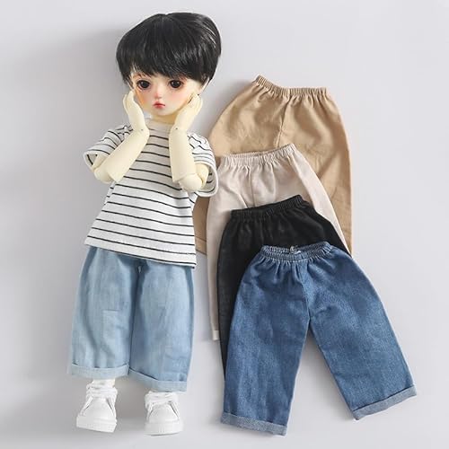 XiDonDon 30 cm/11,81 Zoll SD BJD Puppe Kleidung Lose Hosen für 1/6 BJD Puppe Zubehör Spielzeug Puppen Kleidung (Dark Blue) von XiDonDon