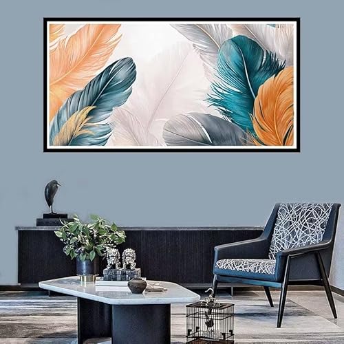 Diamond Painting Erwachsene Groß xxl Diamond Painting Retro Diamond Painting Set, Diamond Painting Feder DIY Diamond Painting Zubehör, Diamond Crystal Art für Home Wand Décor Geschenk 40x80cm-f573 von Xiaboor