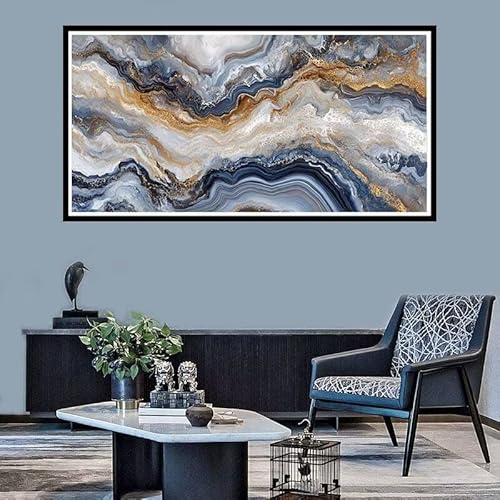 Diamond Painting Retro Diamond Painting xxl 40x80cm-Diamant Painting Textur 5D Diamond Painting Set, DIY Cross Stickerei Malerei Kits Full Drill Diamant Painting Bilder, für Home Wand Décor -f569 von Xiaboor