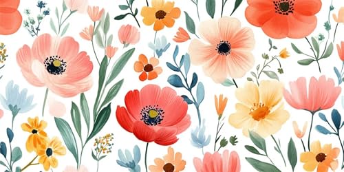 Malen Nach Zahlen Farbe Groß Malen Nach Zahlen xxl 160x80cm Blumen Malen-Nach-Zahlen Erwachsene DIY set mit 3 Pinseln und Acrylfarben, Kreativ Geschenke für Frauen Home Wand Décor, Ohne Rahmen-y1109 von Xiaboor