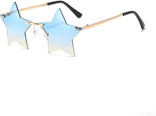 xiao Bunte Star Shape Sonnenbrille Party Gläser (F) von Xiao