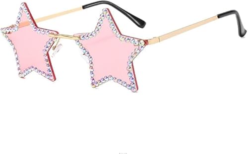 xiao Bunte Star Shape Sonnenbrille Party Gläser (F) von Xiao