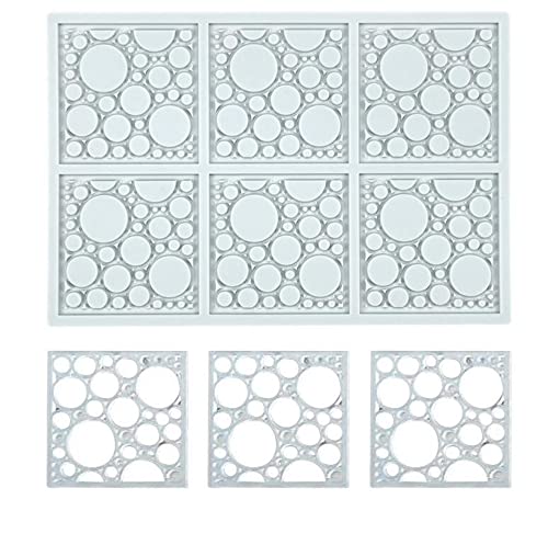 Silikon Spitzenmatte, Zuckerhandwerk Abdruckform essbare Schokolade knuspriger Kuchen Molekularküche Dekoration, Blase von XiaoShenLu