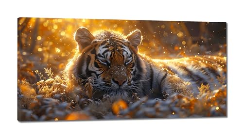 Tier Diamond Painting XXL 30x60cm, 5D Diamant Painting Bilder Tiger Diamond-painting Erwachsene Full DIY Groß Diamant Kunst Malerei Stickerei Set Kreuzstich Basteln Bilder Home Wand Dekor von Xiaonu