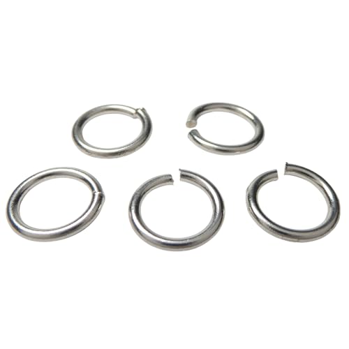 925 Silber Biegeringe offen Außen 11mm innen 7mm 5 Stück Schmuck Herstellung von XieXie