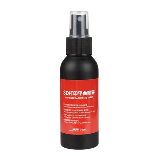 Xijobido 3D Drucker Bauplatte Kleber,100ml Heizbett Klebespray - Hohe Haftkraft Langzeitwirkung Sprühkleber Für Plattenausgleich 3D Druck Verzug Vermeiden Xijobido 3D Drucker Bauplatte Kleber,100ml Heizbett Klebespray - Hohe Haftkraft Langzeitwirkung Sprühkleber Für Plattenausgleich 3D Druck Verzug Vermeiden von Xijobido