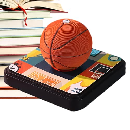 3D-Tischkalender 2025 – Kreative 3D-Schreibtisch-Notizblock-Kalenderdekoration, Basketball-Fußball-Papierschnitzskulptur | Haushaltsdekoration für Esszimmer, Bibliothek, einzigartige Schreibtischdekor von Xinhuju