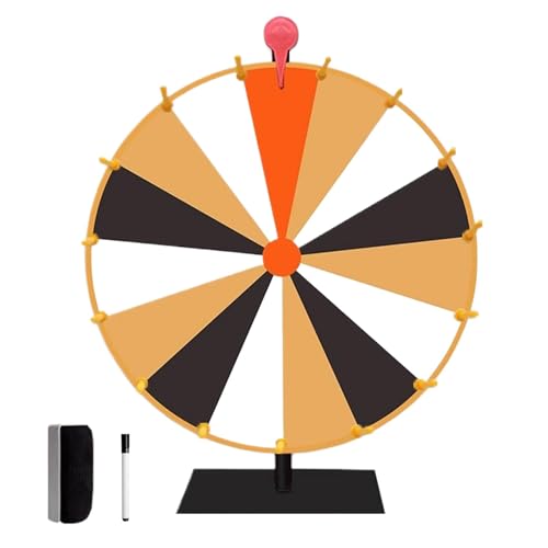 Drehrad, Belohnungsrad | Buntes abwischbares Preis-Rad – Spinner-of-Fortune-Radiergummi und Kreidetafel-Stift, 10/15 Win Fortune Spin Games Spielautomaten von Xinhuju