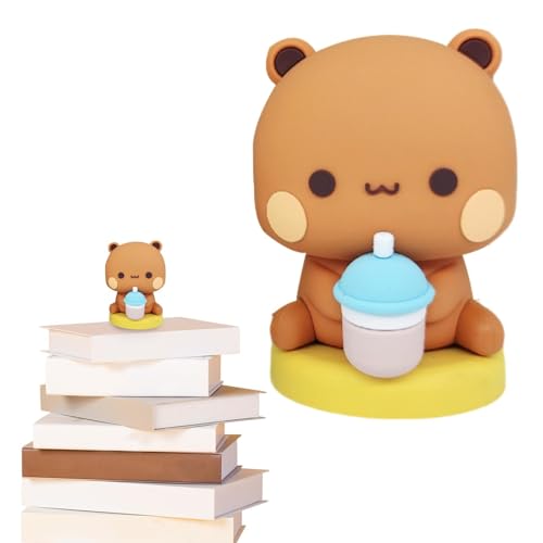 Niedliche Bären -Tierspielzeug, Bärenstatuen | Tierfigur Minika -Spielzeug, Gartenminiatur -Figuren T, Manga Trendy Desk M Top Dekorationen, handgefertigte Figuren -Parteien Gedenkversorgungen von Xinhuju