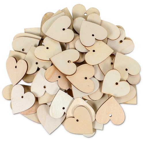 100 Stück Holzherzen Deko 4 cm Herz Holz Mit Löchern Holz Herzen Klein Streudeko Holz Naturfarben Holzherzen Zum Beschriften Holzherzen Hochzeit Holzherzen Zum Basteln Für Streudeko Zum Basteln von Xinjoduz