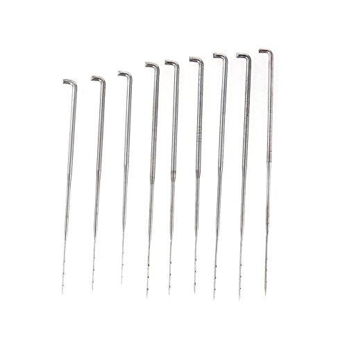 Akozon Wolle Filznadeln für Handwerk DIY Home Sewing Tools von 3 Größen 79mm 86mm 91mm (jede Größe 3pcs) von Akozon