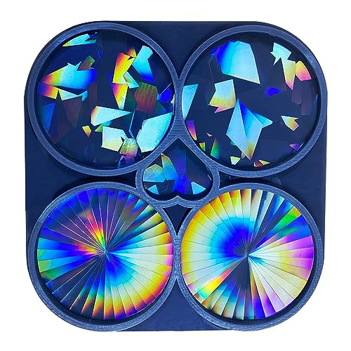 4-in-1 Mold Weiche Silikonformmattenmattenschale Harzform Schmuck Die Schimmel Für Home Desktop Dekorationen Machen 4-in-1 Mold Weiche Silikonformmattenmattenschale Harzform Schmuck Die Schimmel Für Home Desktop Dekorationen Machen von Xinsheinelry