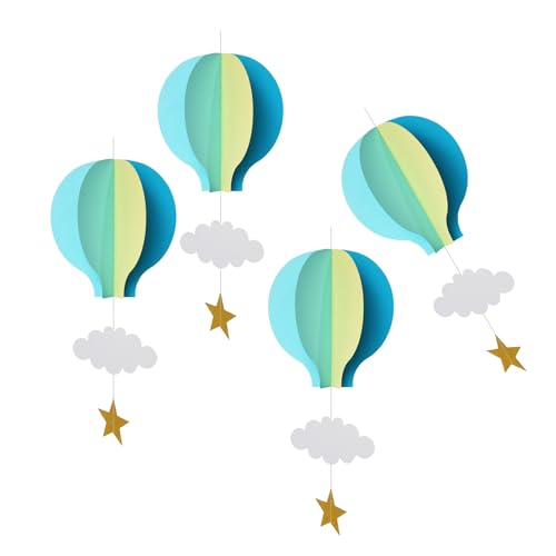 Xinsheinelry 3D Hot Air Ballon Hanging Paper Anhänger Für Party Die Eine Geburtstagsfeier Wanddecke Für Formal Xinsheinelry 3D Hot Air Ballon Hanging Paper Anhänger Für Party Die Eine Geburtstagsfeier Wanddecke Für Formal von Xinsheinelry