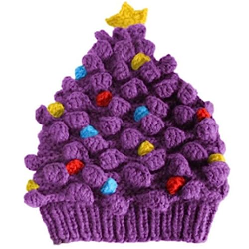 Xinsheinelry Unisex Christmas Winter Strick Weihnachtsbaumhut Bartende Kappe Für Kinder Erwachsene Winter Hält Warme Vorräte Xinsheinelry Unisex Christmas Winter Strick Weihnachtsbaumhut Bartende Kappe Für Kinder Erwachsene Winter Hält Warme Vorräte von Xinsheinelry