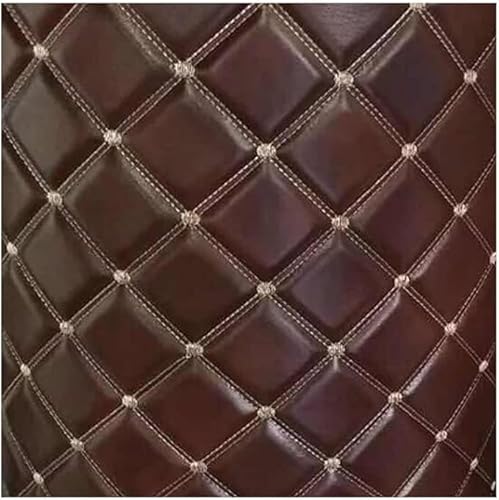 Kunstleder Concept Kunstleder Polsterstoff gesteppt kaschiert Meterware Möbelstoff Dekostoff Leder Polsterstoff Leather Concept Kunstleder Polsterstoff(Deep Coffee,1.6x10m) von Xinyilau