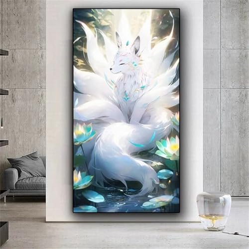 Xinyuer 5D Diamond Painting Set für Erwachsene Tiere, Diamant Painting Bilder XXL, DIY Diamant Malerei Kits Strass Stickerei Malerei Painting Set für Home Décor Round Drill 90x180cm von Xinyuer